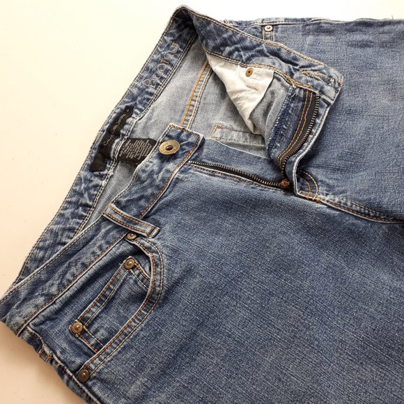 Calvin Klein Vintage Medium Wash Mid-rise Bootcut Jeans - Picture 5 of 16